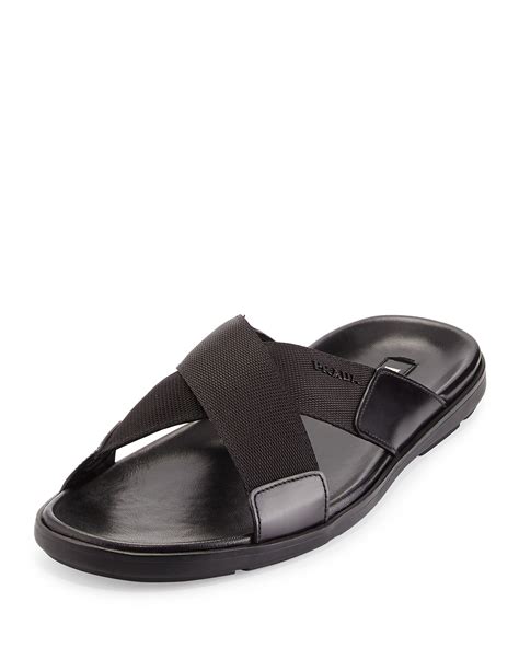 men prada sandals|prada flip flops men's.